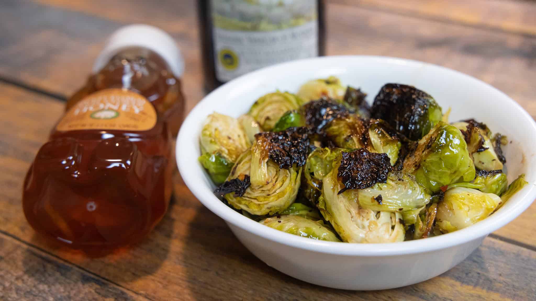 Honey Balsamic Brussels Sprouts