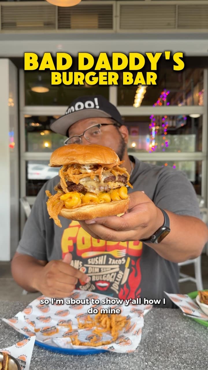 Built my own burger at @baddaddysburger and it came out exactly how I like it. #ad We started with the elote street c...
