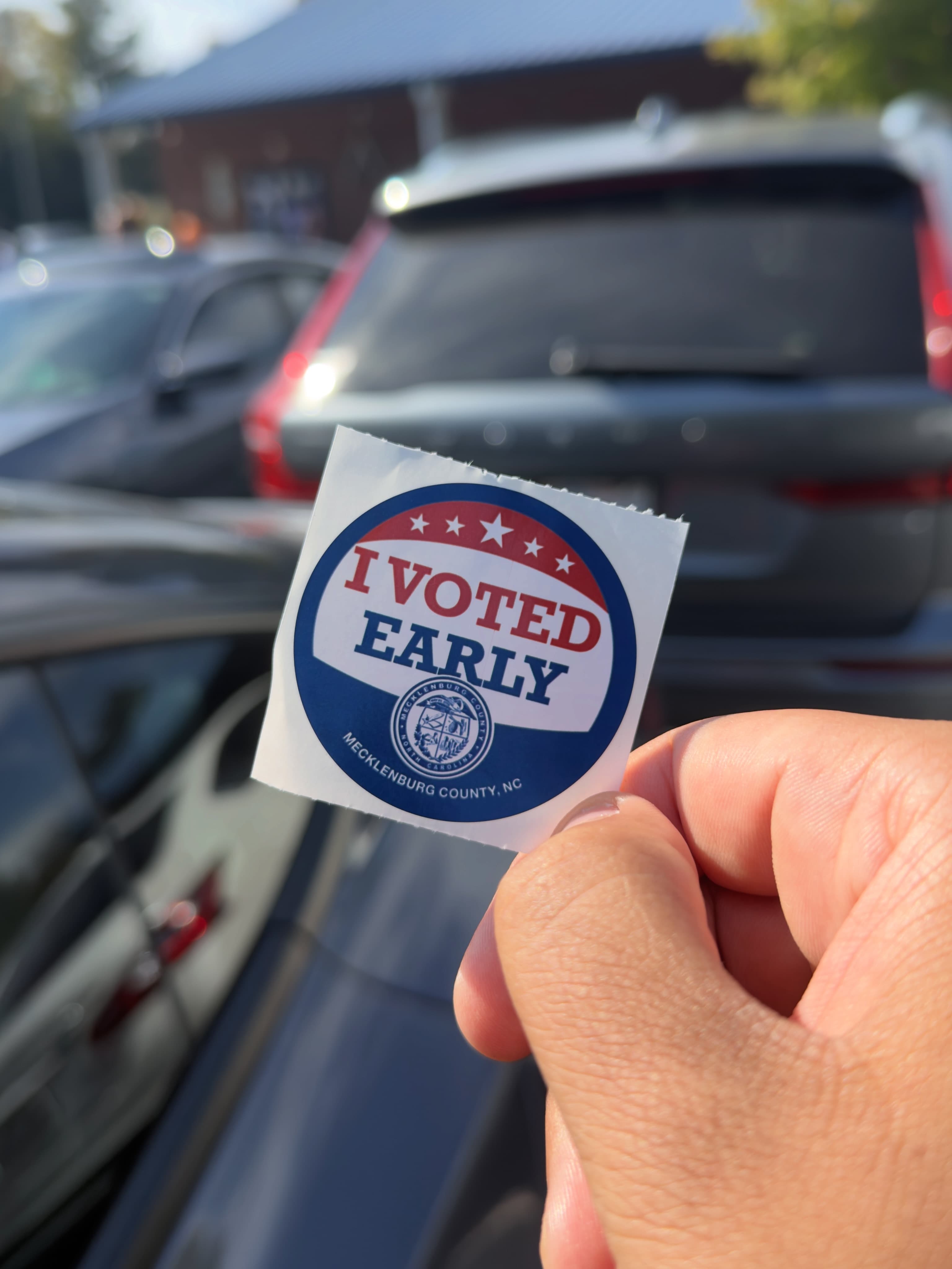 Make sure yall go vote! I was literally in and out in less than 15 minutes. A few more days for early voting left!