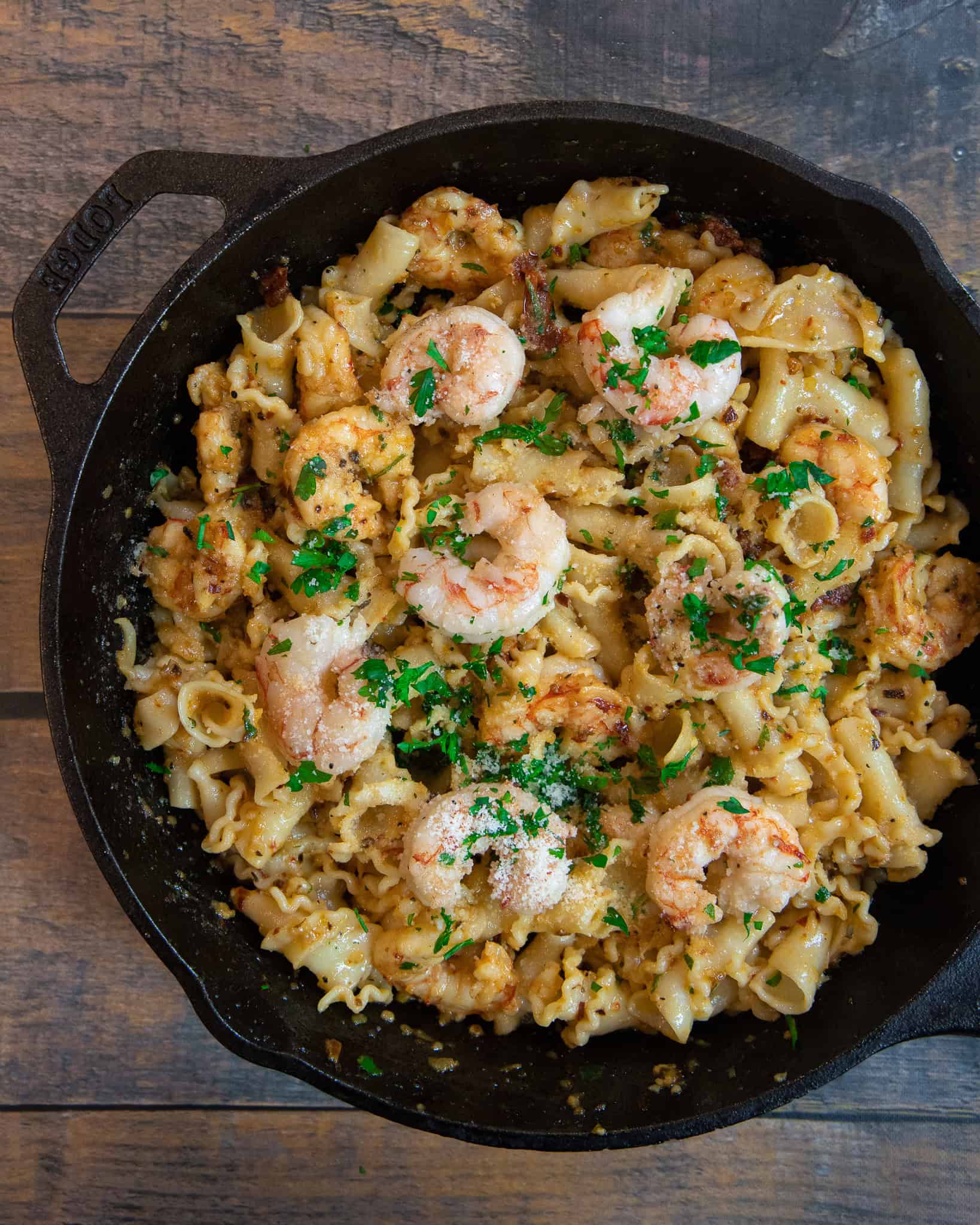 Spicy Shrimp Pasta