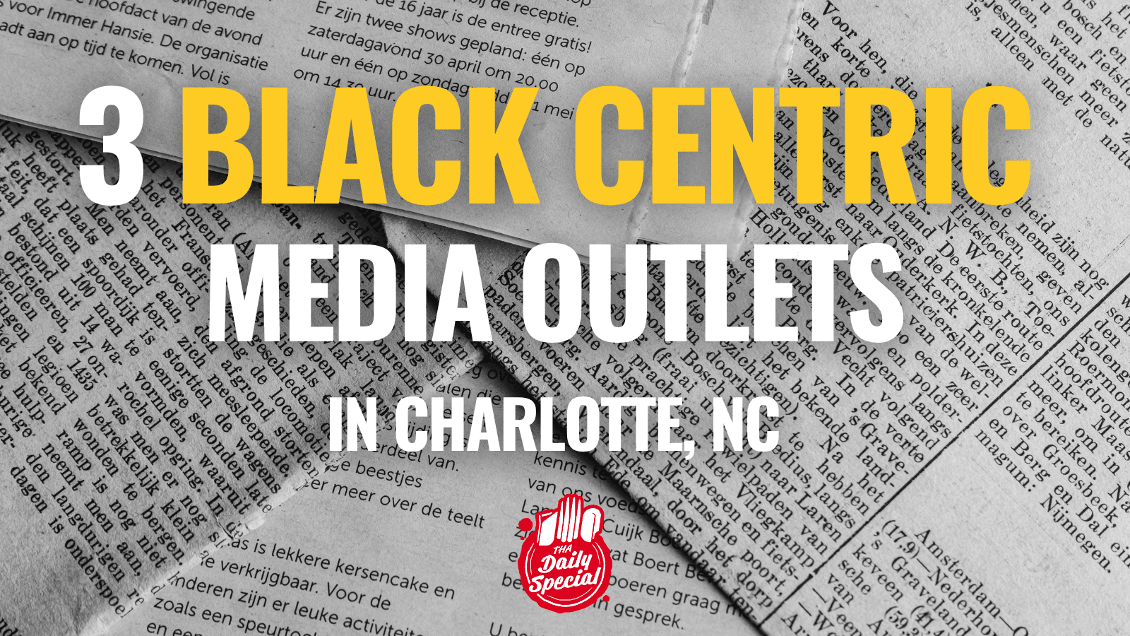 3 Black news and media outlets in Charlotte, NC