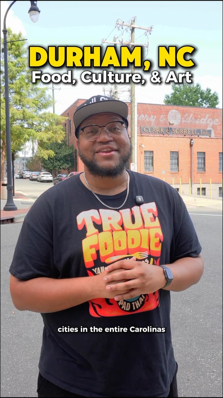 Durham might be the most underrated city in the South. You’ve got the history of Black Wall Street, world class art a...