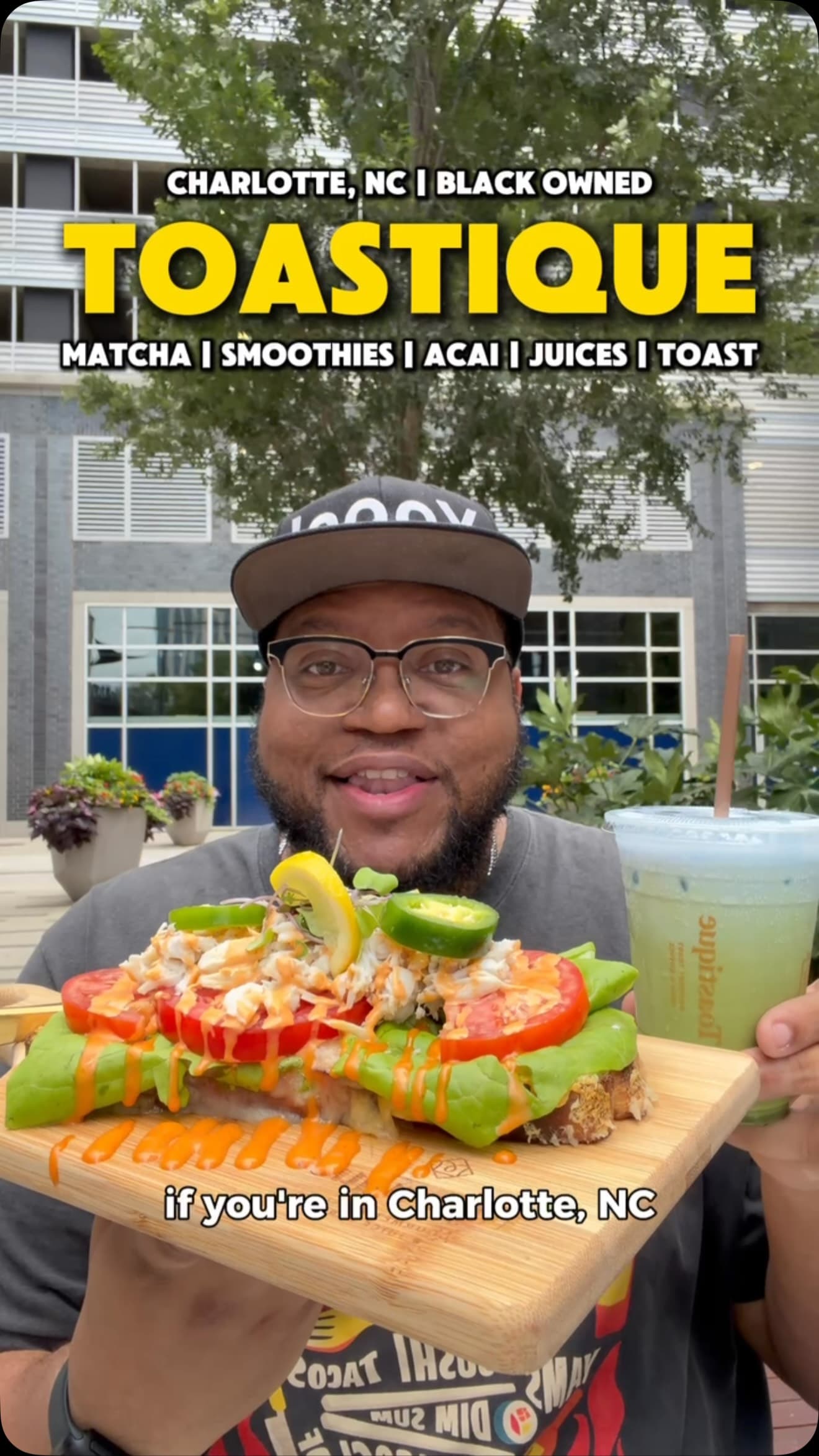 I pulled up to Toastique in Charlotte and had to run through the menu. Shoutout to this being a Black owned spot, tha...
